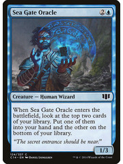 Magic: The Gathering Sea Gate Oracle (124) Lightly Played