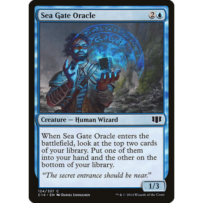 Magic: The Gathering Sea Gate Oracle (124) Lightly Played