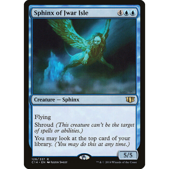 Magic: The Gathering Sphinx of Jwar Isle (126) Moderately Played