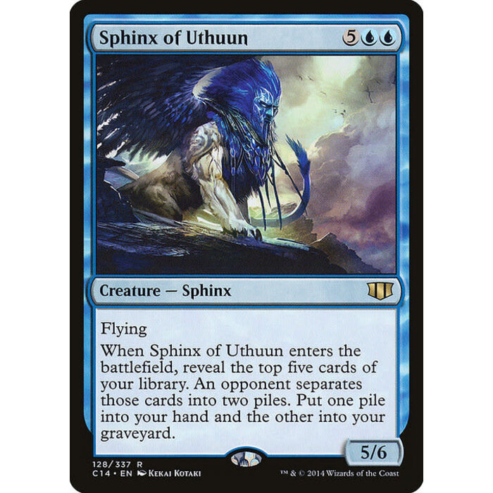Magic: The Gathering Sphinx of Uthuun (128) Moderately Played
