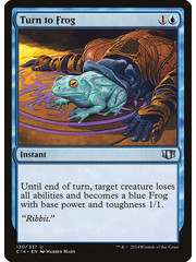 Magic: The Gathering Turn to Frog (130) Lightly Played