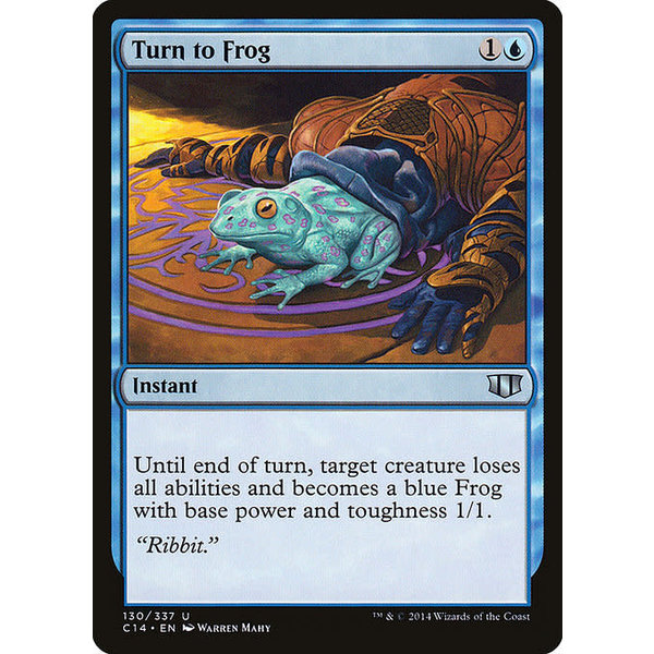 Magic: The Gathering Turn to Frog (130) Lightly Played
