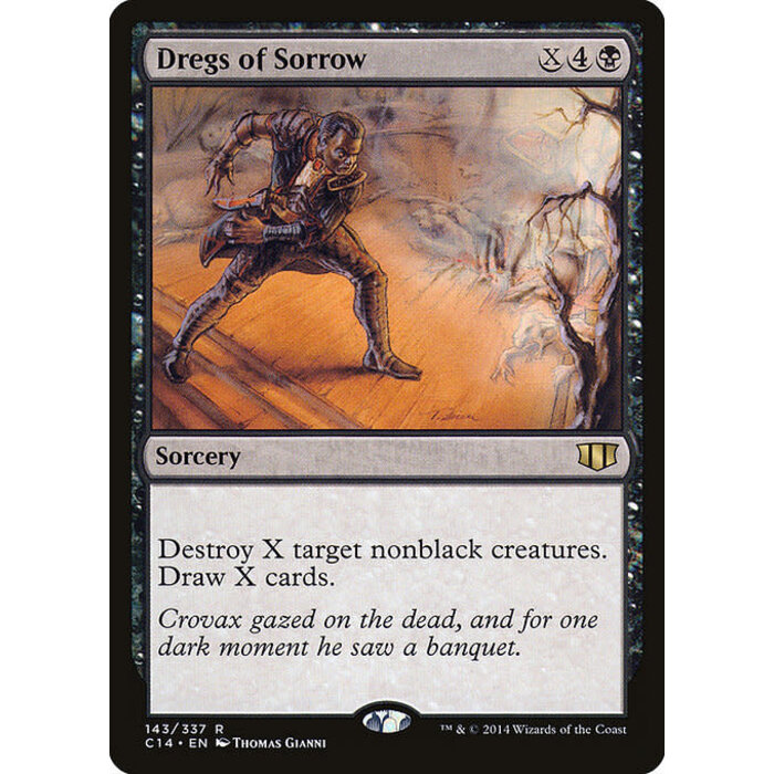 Magic: The Gathering Dregs of Sorrow (143) Lightly Played