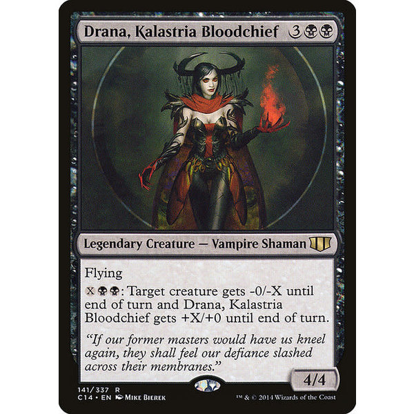 Magic: The Gathering Drana, Kalastria Bloodchief (141) Lightly Played