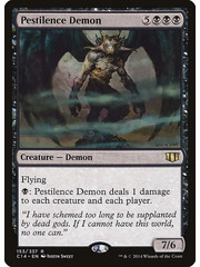 Magic: The Gathering Pestilence Demon (153) Lightly Played