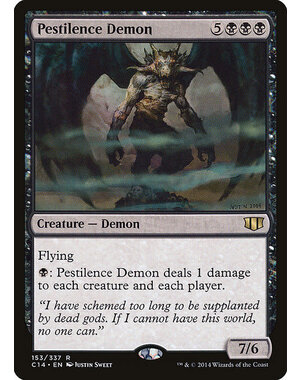 Magic: The Gathering Pestilence Demon (153) Lightly Played