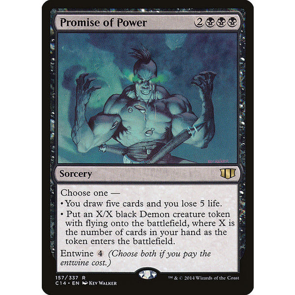 Magic: The Gathering Promise of Power (157) Moderately Played