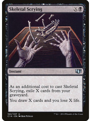 Magic: The Gathering Skeletal Scrying (162) Lightly Played