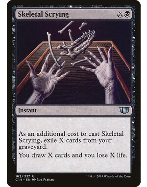Magic: The Gathering Skeletal Scrying (162) Lightly Played