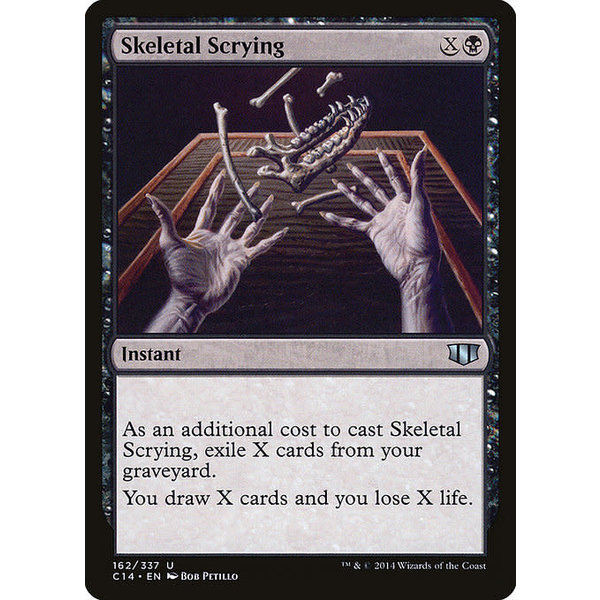 Magic: The Gathering Skeletal Scrying (162) Lightly Played