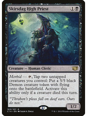 Magic: The Gathering Skirsdag High Priest (163) Lightly Played