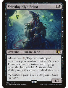 Magic: The Gathering Skirsdag High Priest (163) Lightly Played