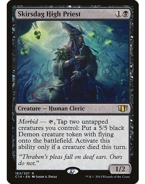 Magic: The Gathering Skirsdag High Priest (163) Lightly Played