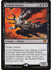 Magic: The Gathering Xathrid Demon (170) Lightly Played