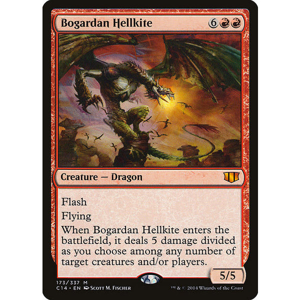 Magic: The Gathering Bogardan Hellkite (173) Lightly Played