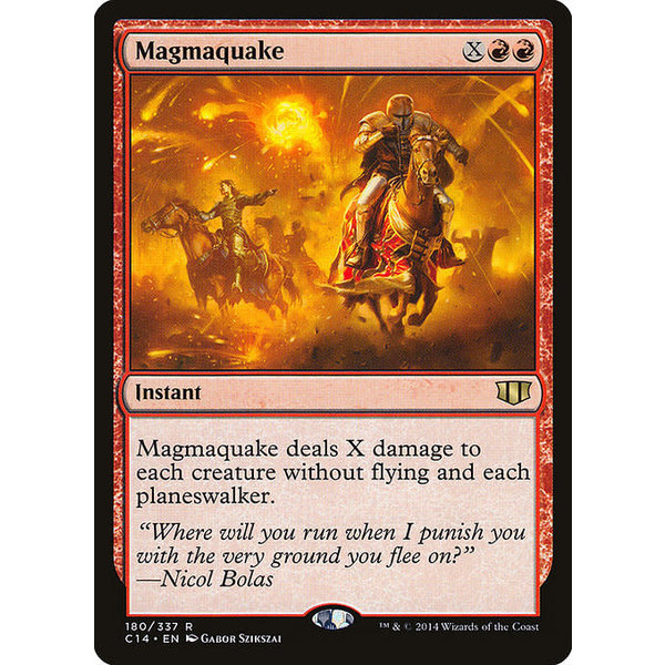 Magic: The Gathering Magmaquake (180) Lightly Played