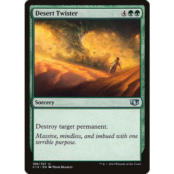Magic: The Gathering Desert Twister (188) Moderately Played