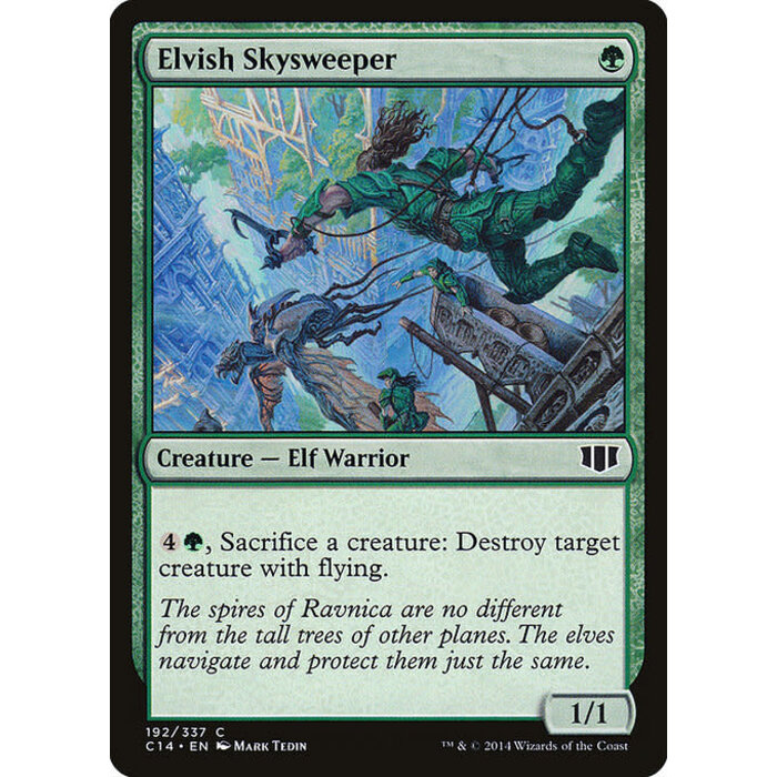 Magic: The Gathering Elvish Skysweeper (192) Lightly Played