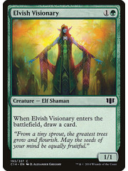 Magic: The Gathering Elvish Visionary (193) Lightly Played