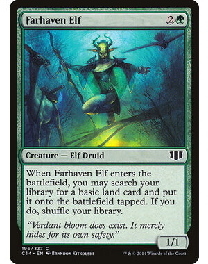 Magic: The Gathering Farhaven Elf (196) Lightly Played