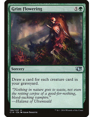 Magic: The Gathering Grim Flowering (198) Lightly Played