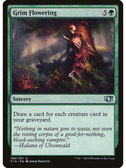 Magic: The Gathering Grim Flowering (198) Moderately Played