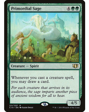 Magic: The Gathering Primordial Sage (211) Lightly Played