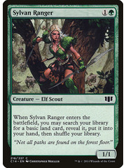 Magic: The Gathering Sylvan Ranger (216) Heavily Played