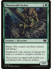 Magic: The Gathering Thornweald Archer (219) Lightly Played