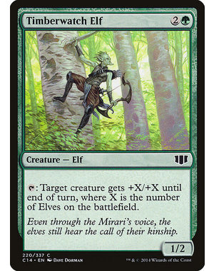 Magic: The Gathering Timberwatch Elf (220) Lightly Played