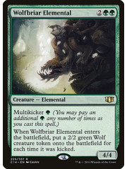 Magic: The Gathering Wolfbriar Elemental (225) Heavily Played