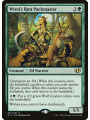 Magic: The Gathering Wren's Run Packmaster (227) Heavily Played