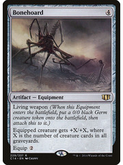Magic: The Gathering Bonehoard (229) Moderately Played