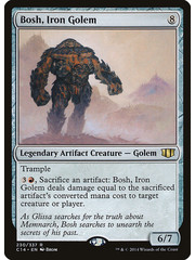 Magic: The Gathering Bosh, Iron Golem (230) Heavily Played
