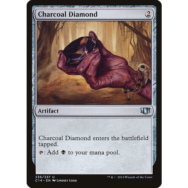 Magic: The Gathering Charcoal Diamond (235) Heavily Played