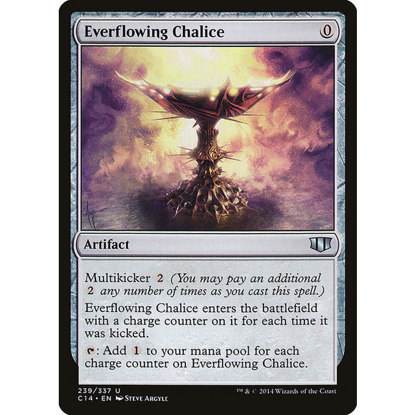 Magic: The Gathering Everflowing Chalice (239) Lightly Played