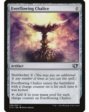 Magic: The Gathering Everflowing Chalice (239) Moderately Played