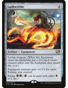 Magic: The Gathering Lashwrithe (245) Moderately Played