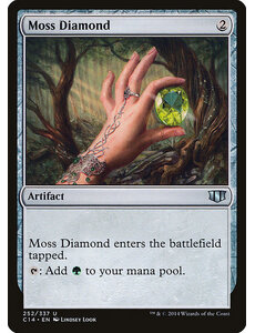 Magic: The Gathering Moss Diamond (252) Lightly Played