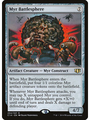 Magic: The Gathering Myr Battlesphere (254) Lightly Played