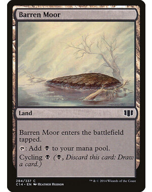 Magic: The Gathering Barren Moor (284) Lightly Played