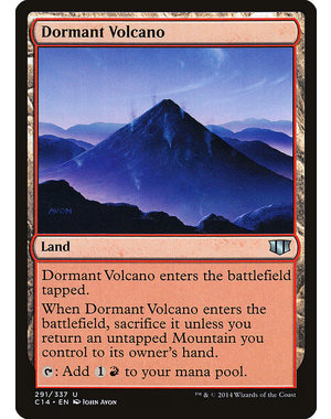 Magic: The Gathering Dormant Volcano (291) Lightly Played