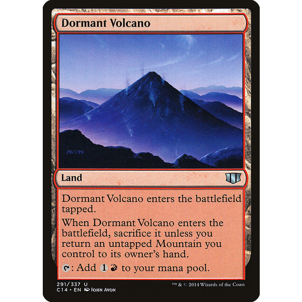 Magic: The Gathering Dormant Volcano (291) Lightly Played