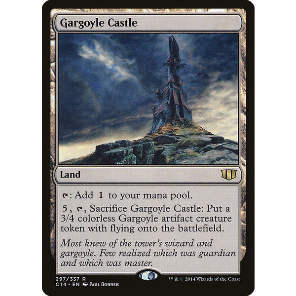Magic: The Gathering Gargoyle Castle (297) Moderately Played