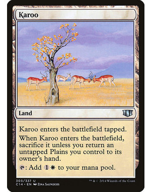 Magic: The Gathering Karoo (303) Lightly Played
