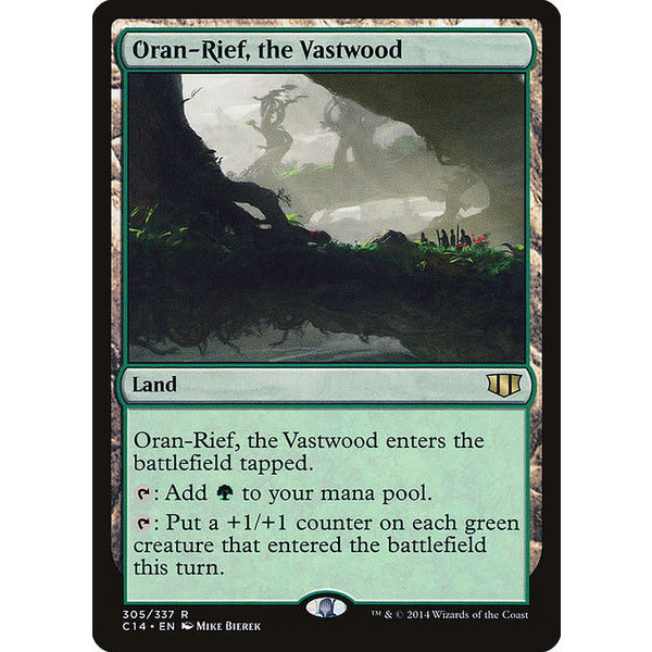 Magic: The Gathering Oran-Rief, the Vastwood (305) Lightly Played