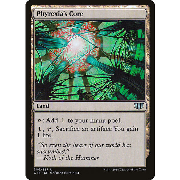 Magic: The Gathering Phyrexia's Core (306) Lightly Played