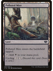 Magic: The Gathering Polluted Mire (307) Lightly Played