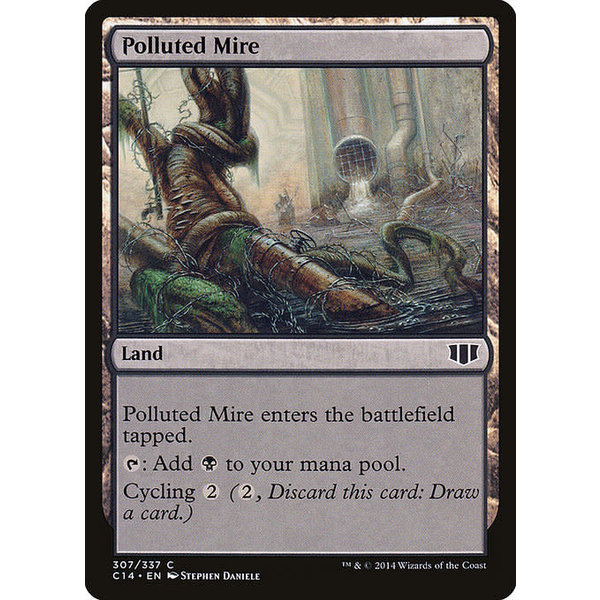 Magic: The Gathering Polluted Mire (307) Lightly Played