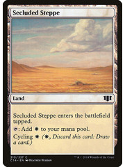 Magic: The Gathering Secluded Steppe (310) Lightly Played